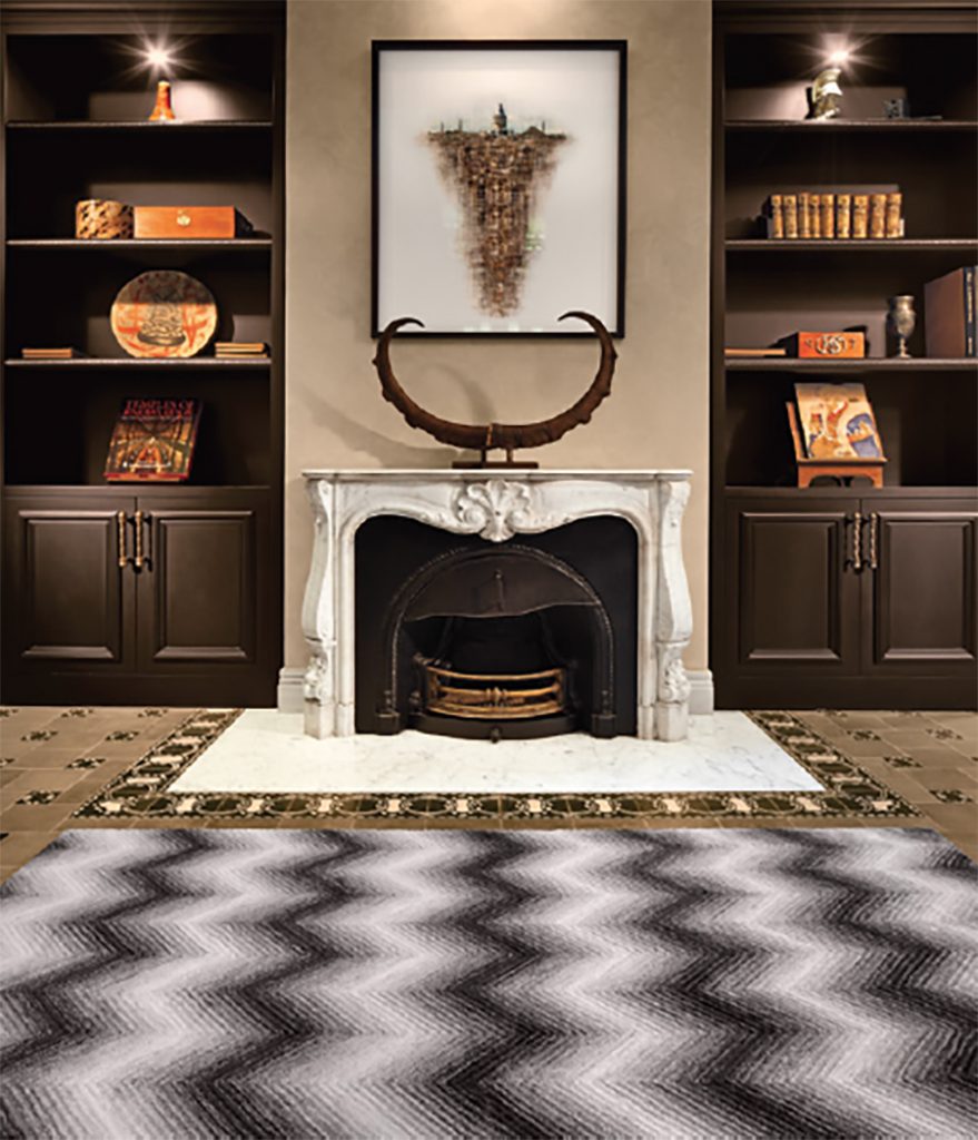 Zig-Zag Designer Rug - SF Design