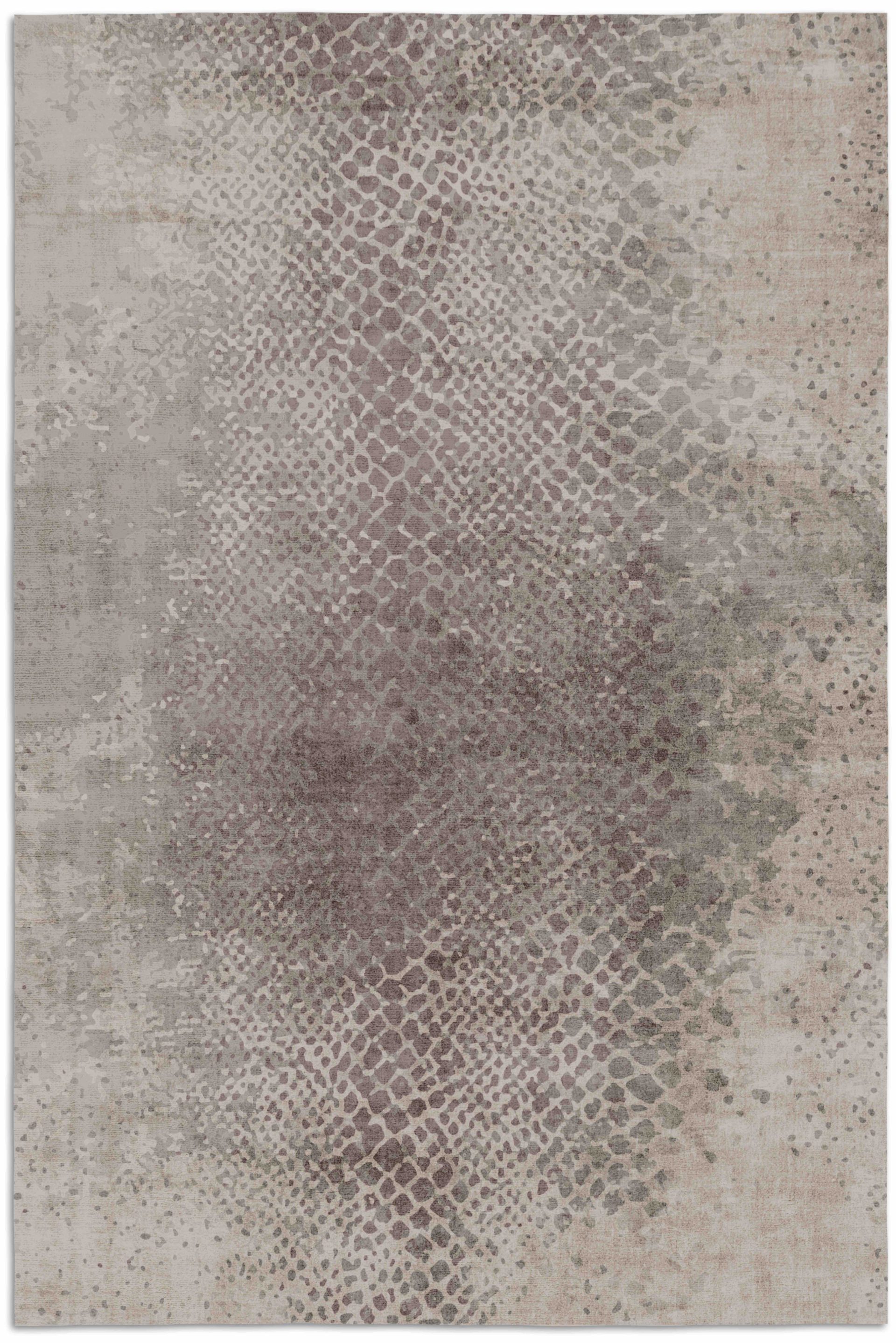 Tonal Snakeskin Designer Rug - SF Design