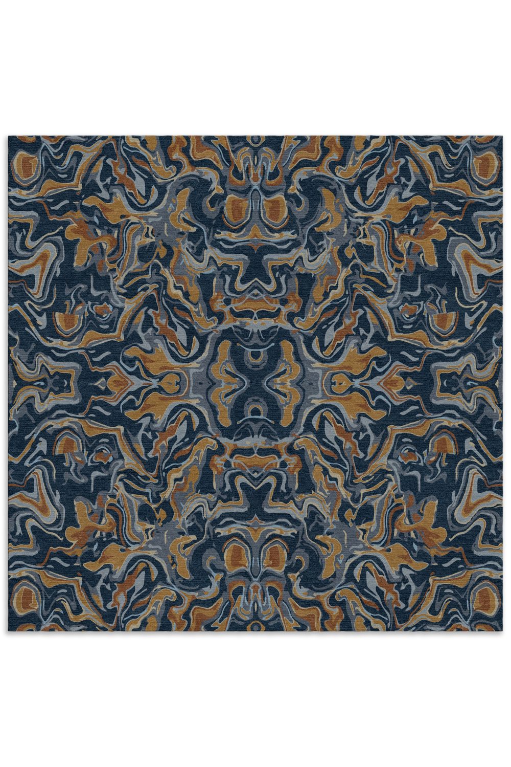Marble Kaleidoscope Designer Rug